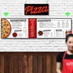 Digital Menu Board - 2 screen